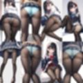 女子〇生の黒タイツパンチラ【500枚】