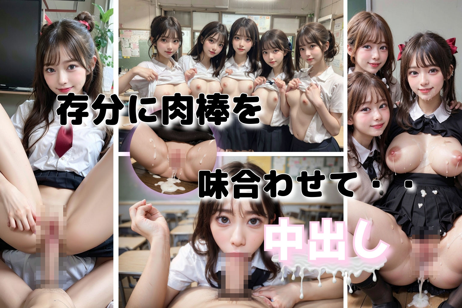 サンプル画像3:制服美少女シリーズ  New子作り実習会Part6(制服美女ん) [d_622102]
