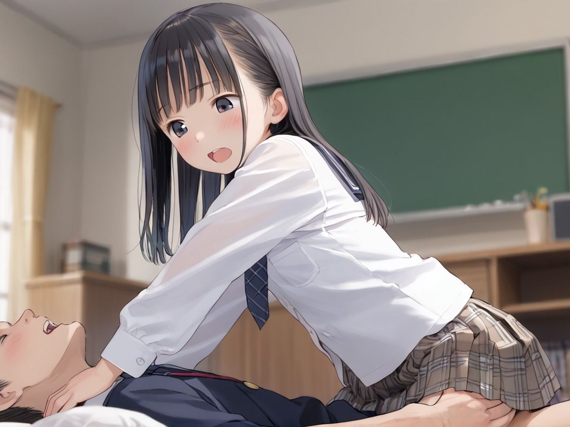 濃厚 中出し つるぺた少女の日常 〜放課後生徒と秘密の子作り性教育〜 画像3
