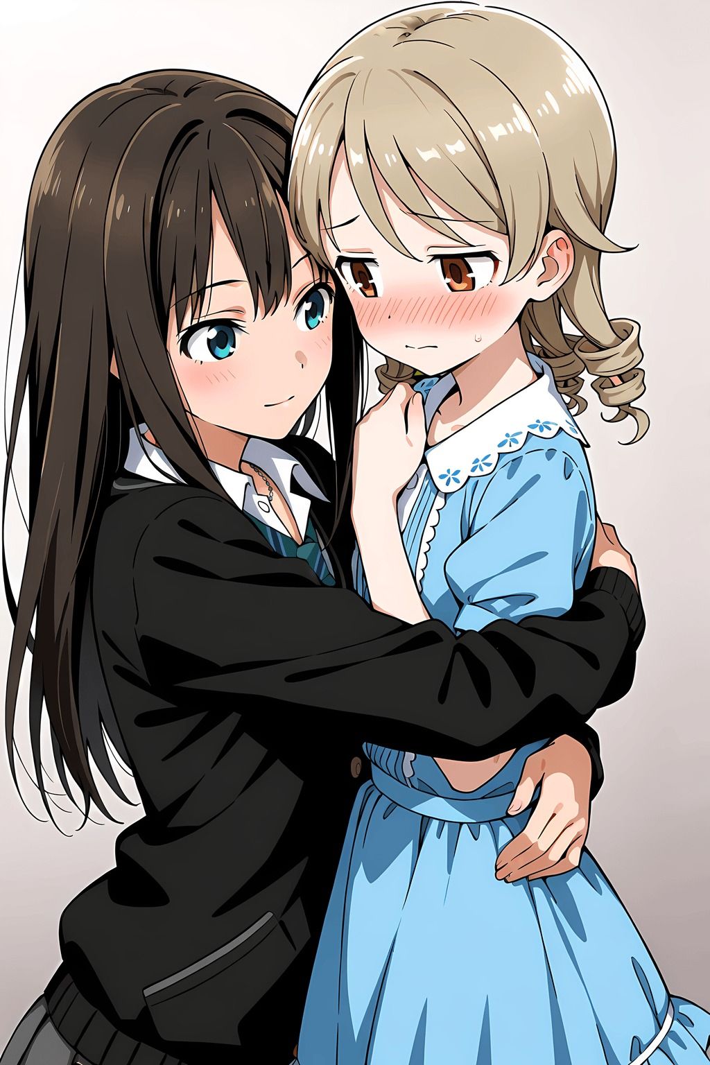 サンプル画像3:渋〇凛と森久〇乃々のイチャらぶエッチ本(ミニララ) [d_622162]