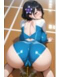 50のコスでお母さんがおもらし見せてくれるCG集