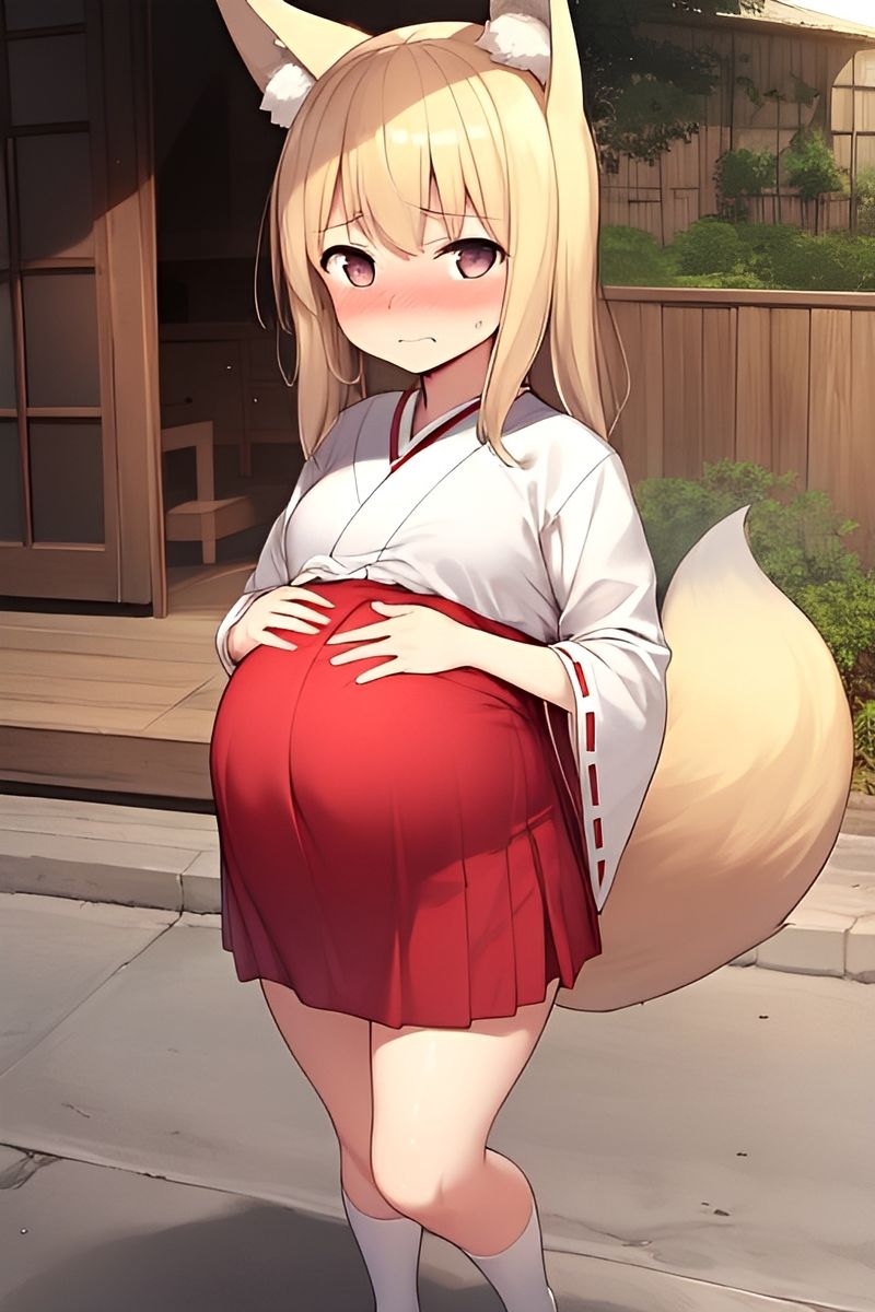 サンプル画像1:妊キツネ(髀肉) [d_622228]