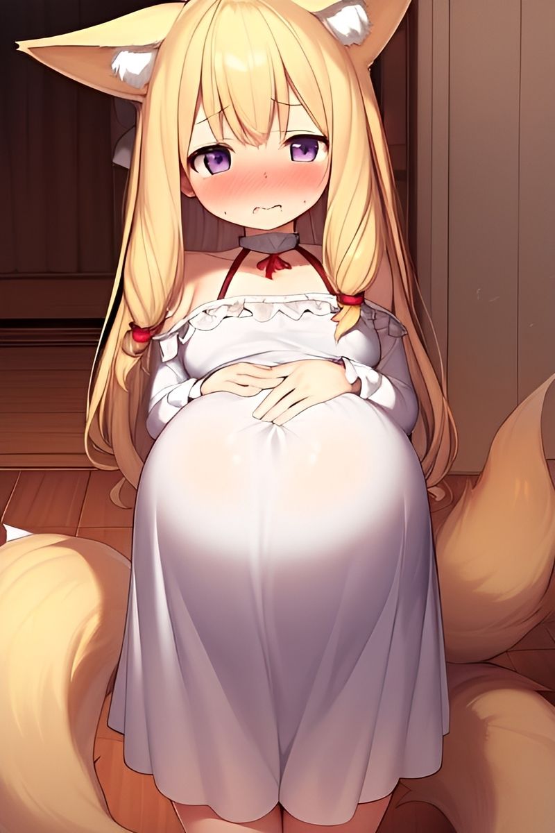 サンプル画像2:妊キツネ(髀肉) [d_622228]