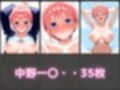 ガニ股放尿ヒロインズ〜五等分の〇嫁編〜