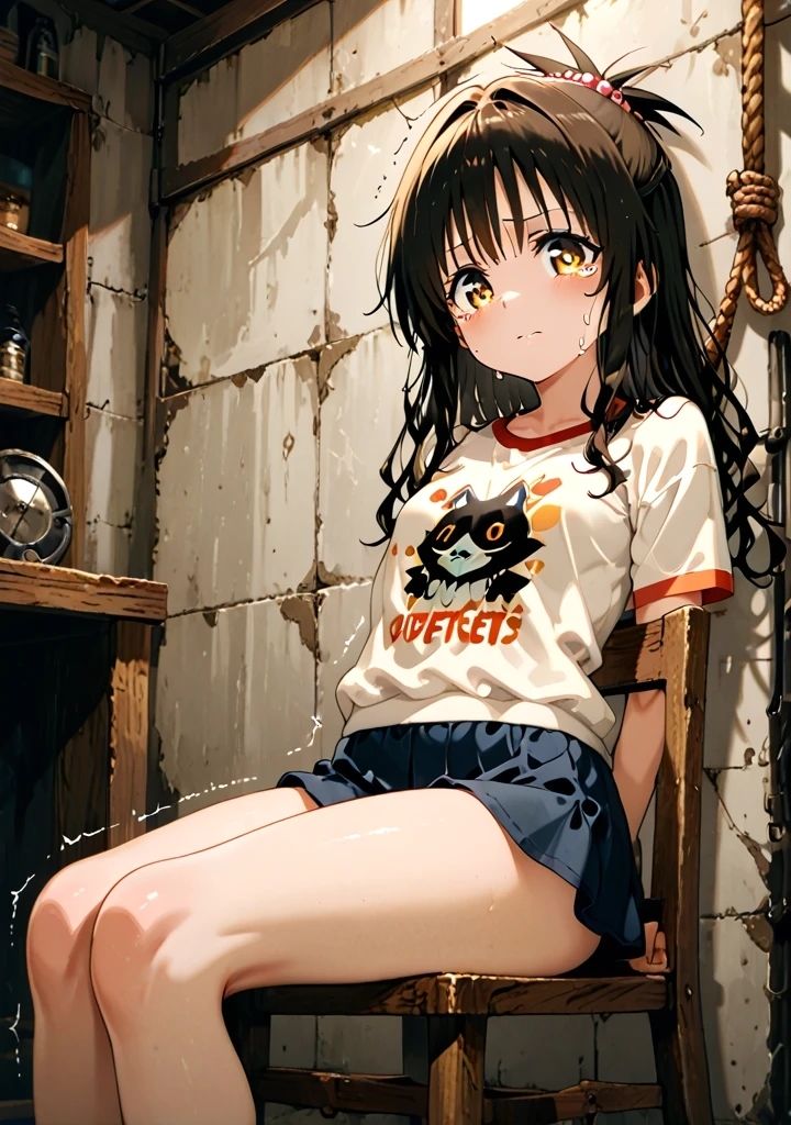 サンプル画像1:崩れた平穏〜囚われた結〇美柑〜(くうのAI工房) [d_622289]