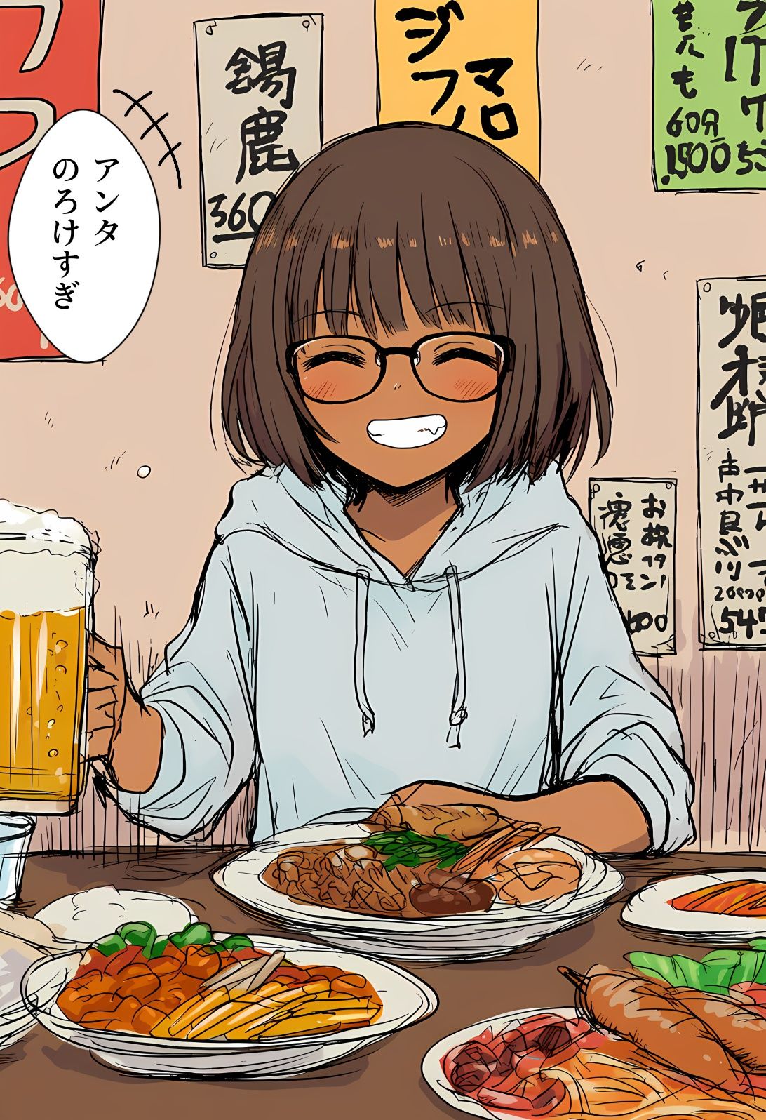 サンプル画像1:あの子が彼氏にしか見せない顔をみんなで見ちゃう本(褐色眼鏡工房) [d_622290]