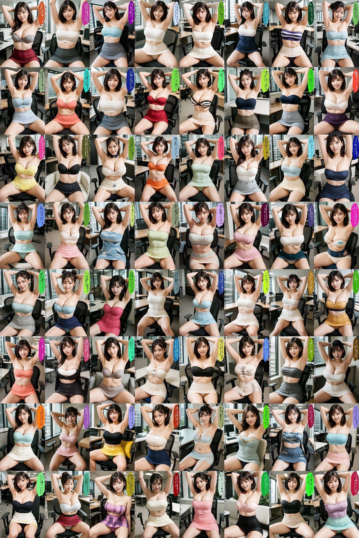 社内オナネタNo.1爆乳OL 〜ワキとパンチラで男全滅〜 vol.1 画像9