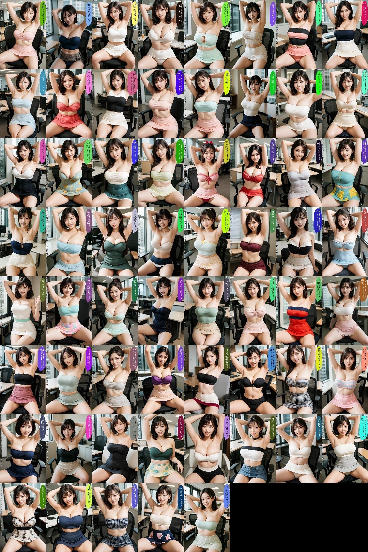 社内オナネタNo.1爆乳OL 〜ワキとパンチラで男全滅〜 vol.1 画像10