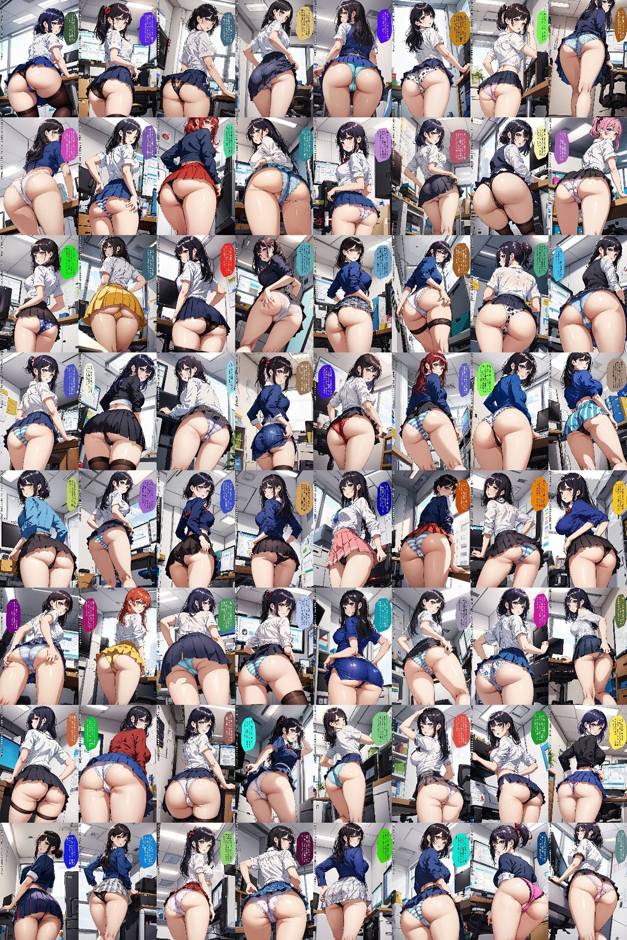 デカ尻OLのパンティ事情、知りたくない? Vol.4(最終巻) 画像9