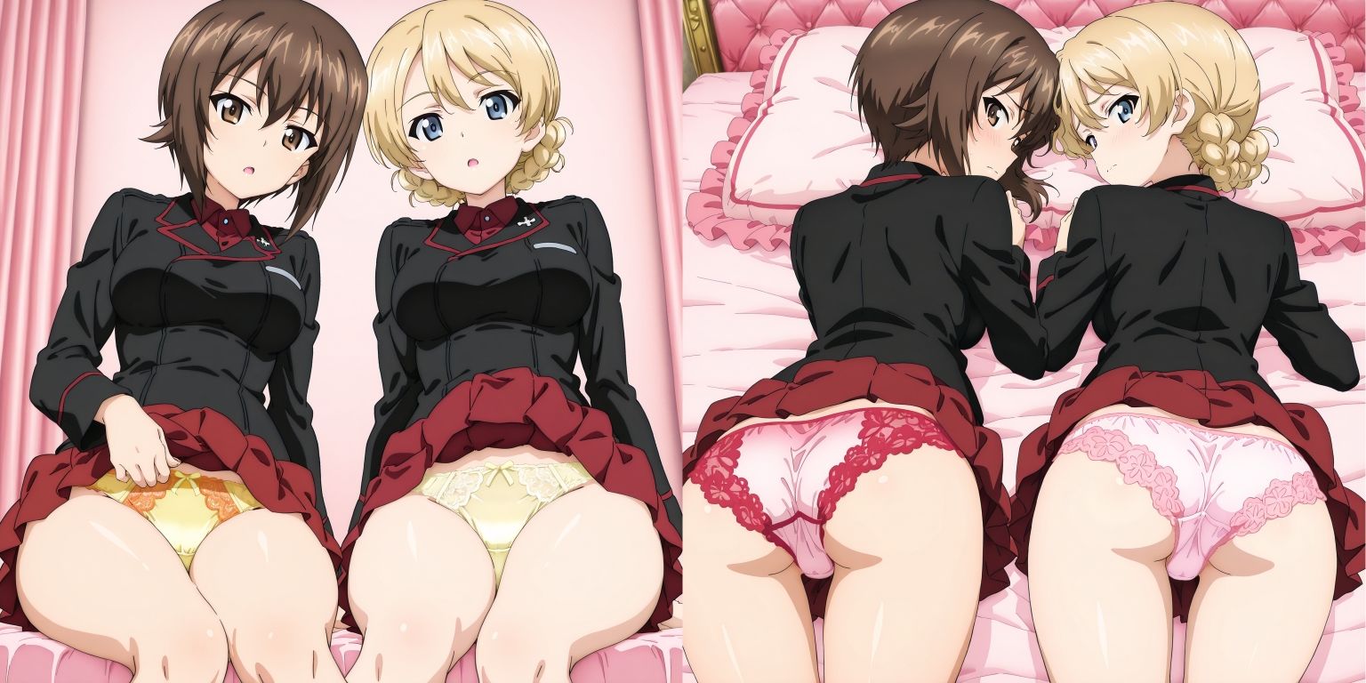 サンプル画像3:戦車道のパンツ2(五本木ポメ) [d_622470]