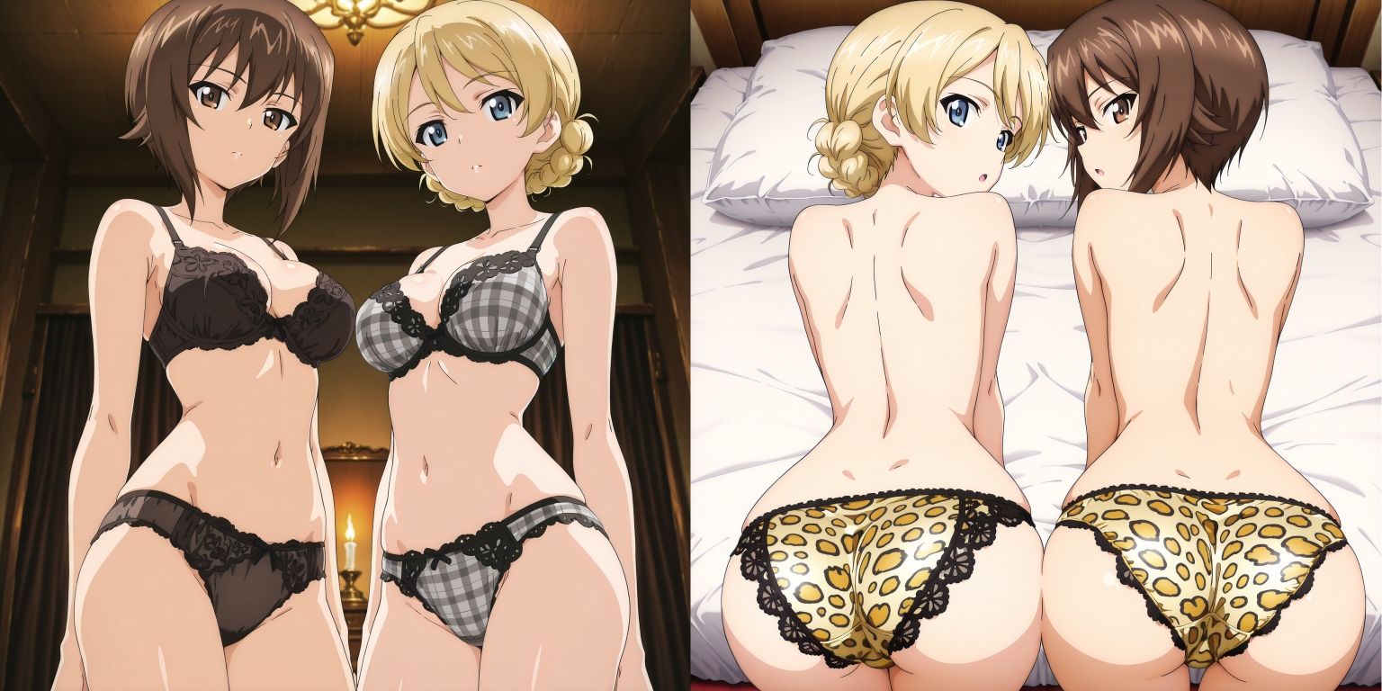 サンプル画像6:戦車道のパンツ2(五本木ポメ) [d_622470]