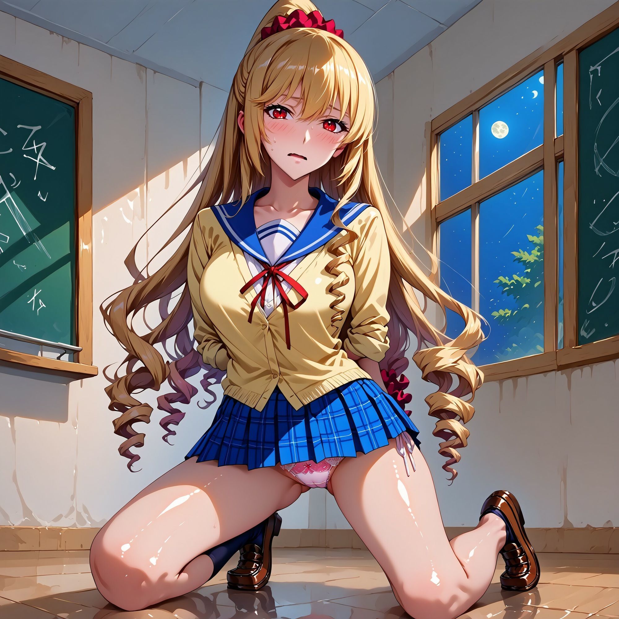 サンプル画像5:ビッチ感あふれる藍〇浅葱のアヘ顔はなんだか卑猥です_SEX玩具編(dempa-ero) [d_622510]