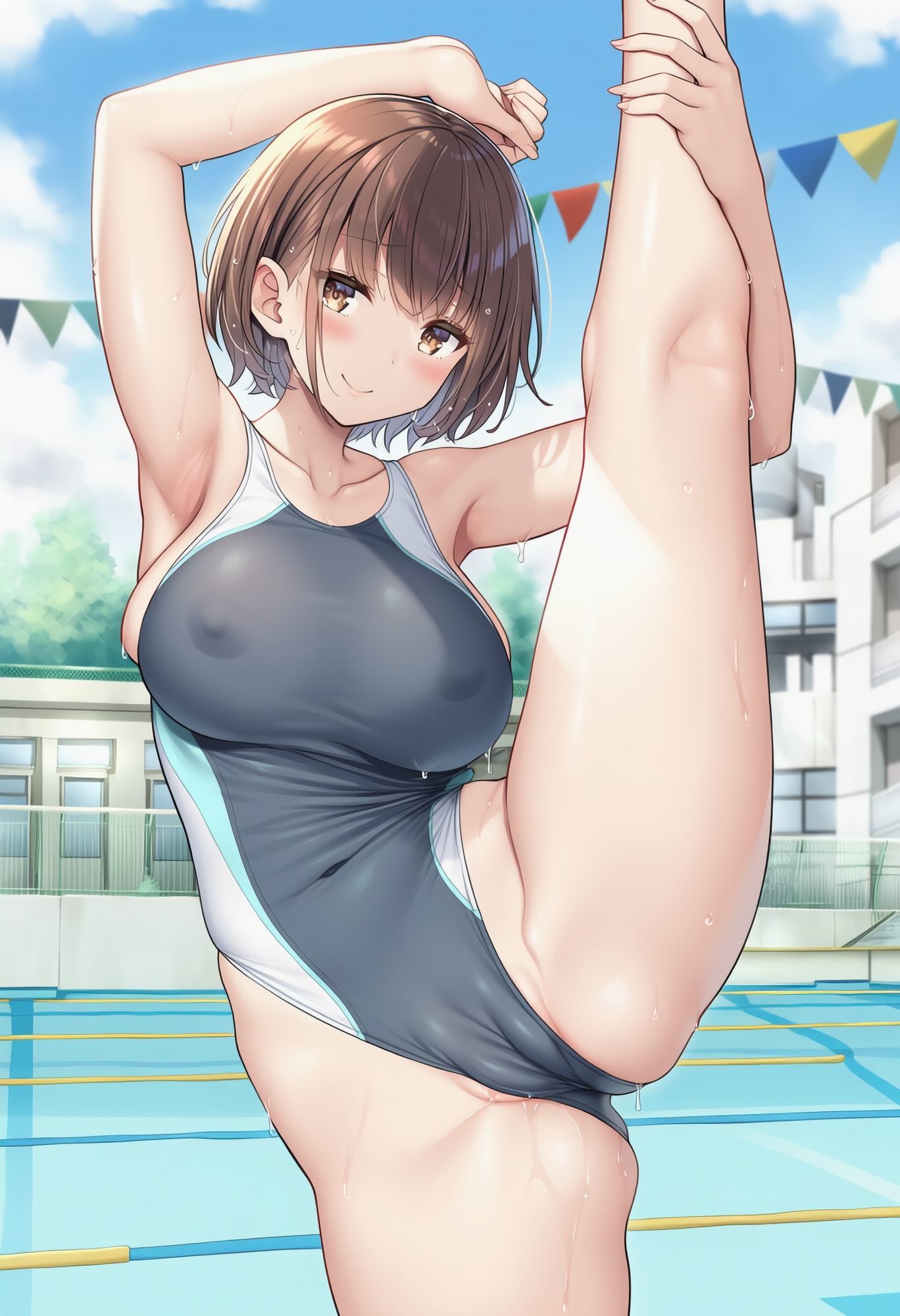 サンプル画像5:クラスで一番可愛い女の子の恥ずかしい聖水！(流水の館) [d_622525]