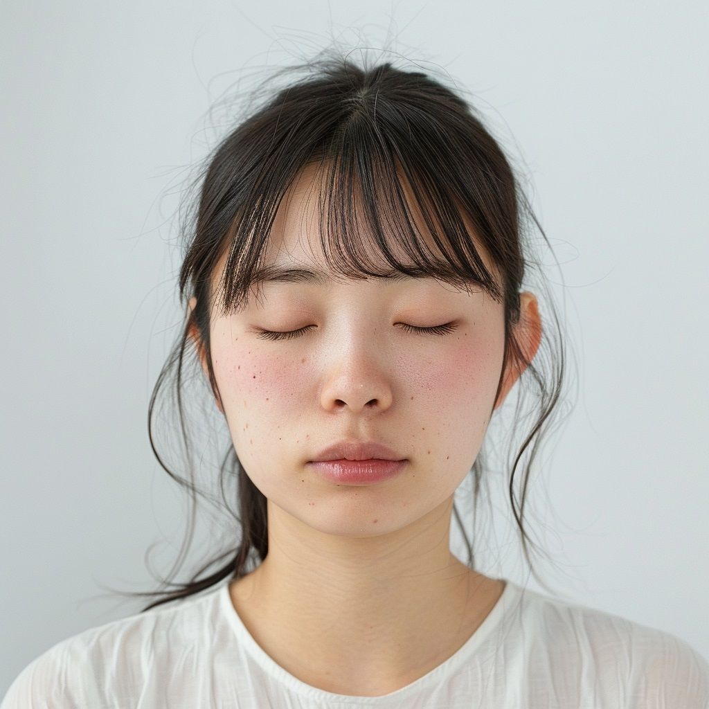 サンプル画像3:100人の顔射図鑑(AI美少女図鑑) [d_622528]