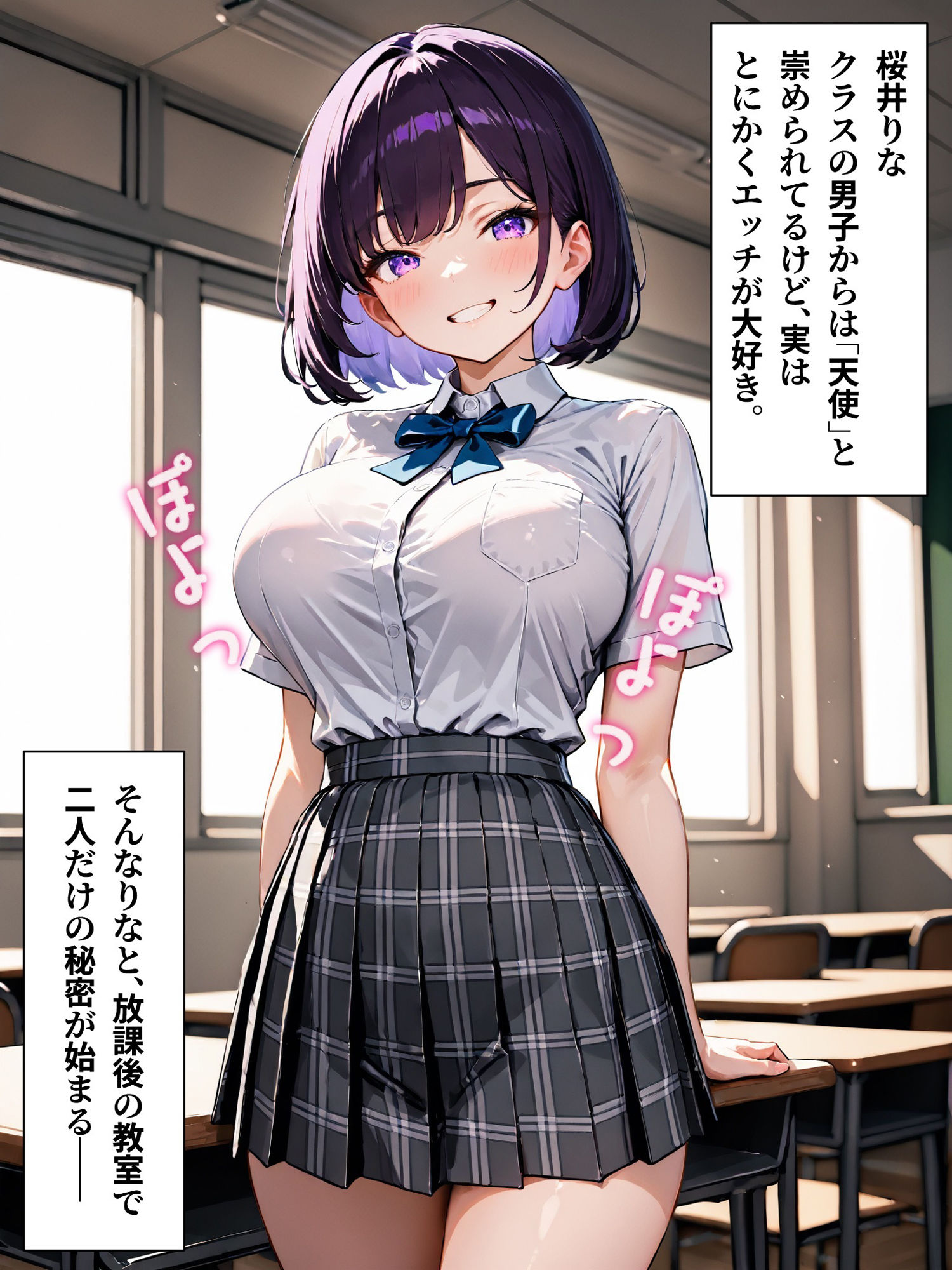 サンプル画像1:放課後セフレ 桜井りな(はつゆき) [d_622538]