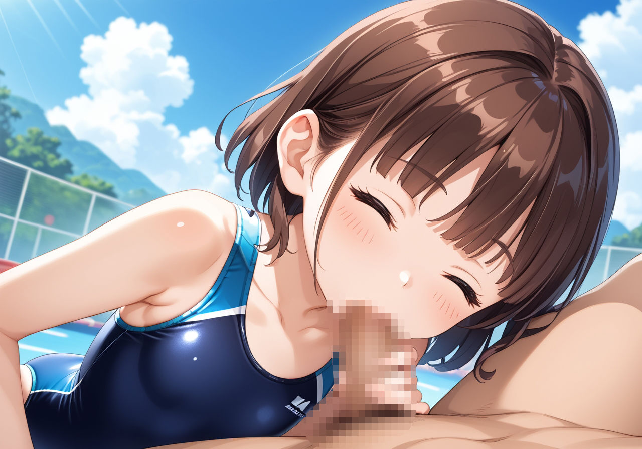 サンプル画像3:スク水女子校生〜水泳部辞めても守りたかった秘密、肉便器調教の日々〜(生ハメ帝国) [d_622589]