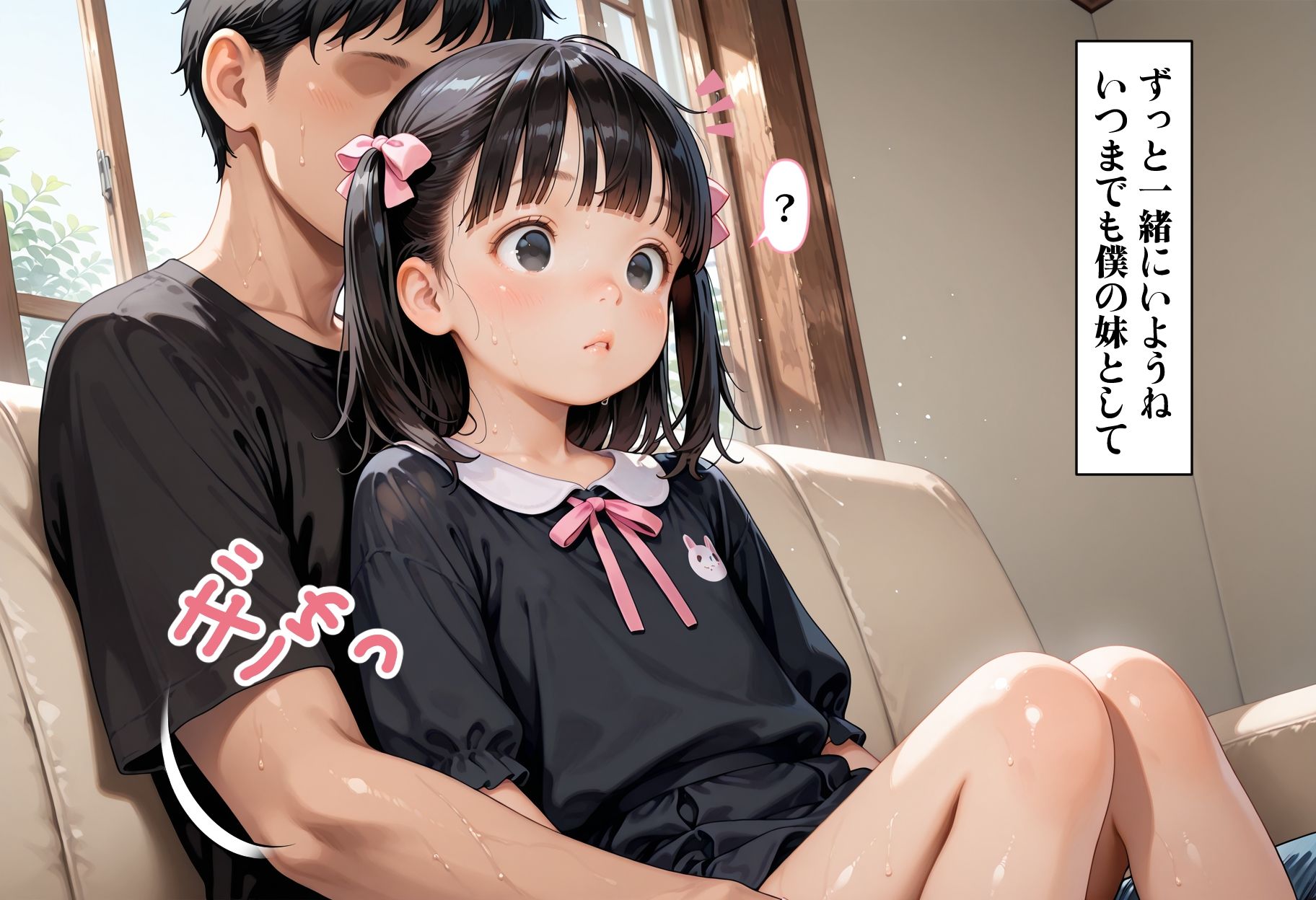 まだナニも知らないつるぺた妹は種づけSEXに気づかない サンプル画像 6