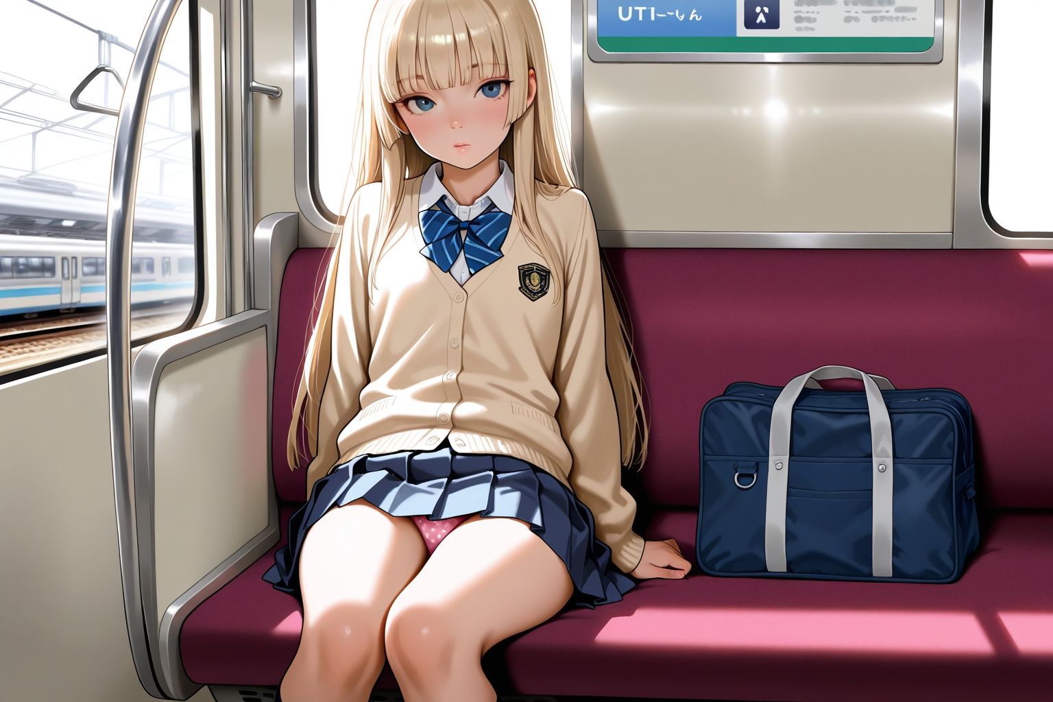 見てるのはスカート。でも本当は… 画像4