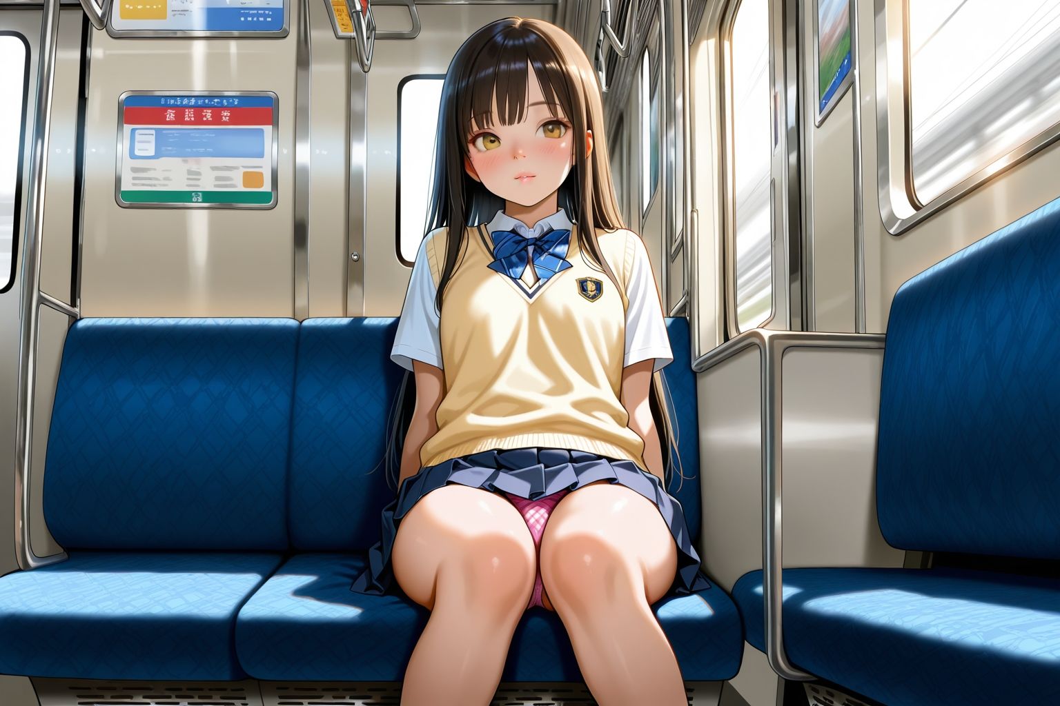 見てるのはスカート。でも本当は… 画像10