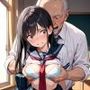 女子校生を好き放題  おじさん教員達が強●〇姦