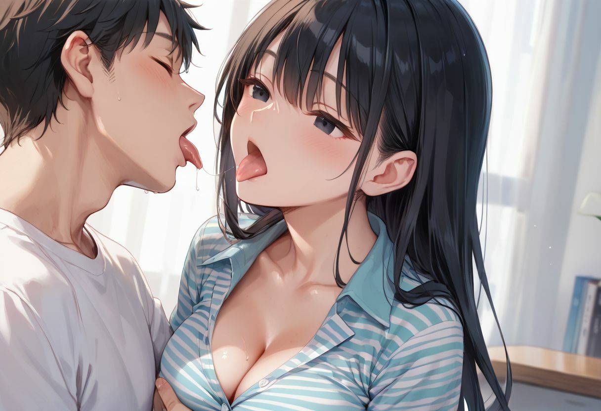 サンプル画像1:ニーハイもっちり太もも 先輩の彼女を寝取りSEX(ペニマラまんまん) [d_622694]