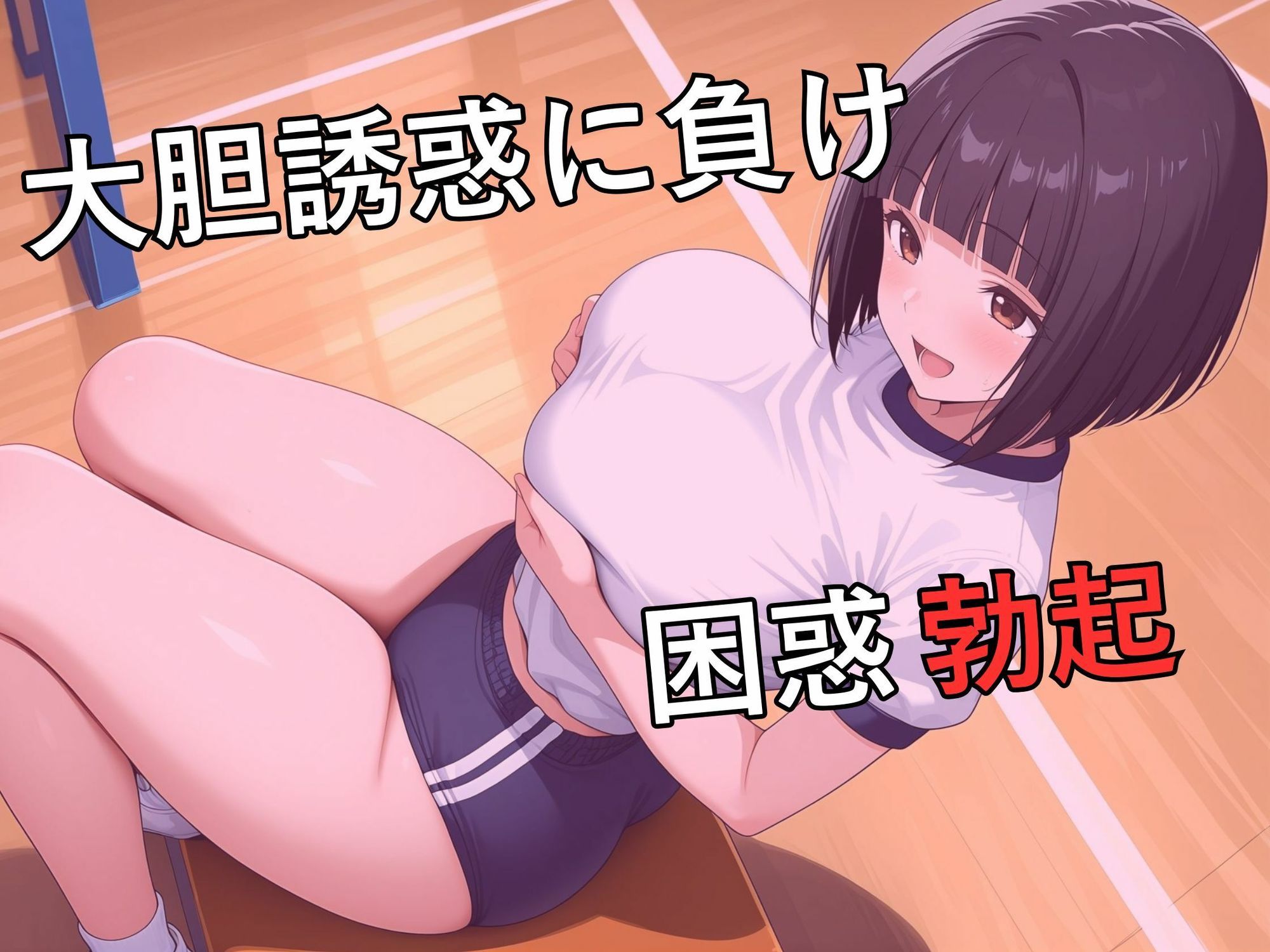 サンプル画像3:生徒に体操着で迫られて何度も中出しセックス  逢坂凛(スリーパー) [d_622705]