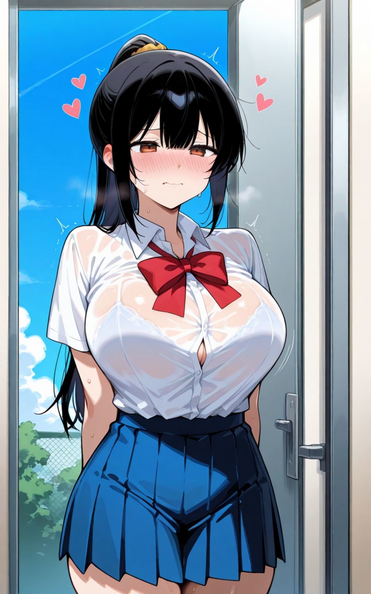 サンプル画像1:真面目な生徒会長はメス堕ち真っ最中(マンゴージュース) [d_622742]