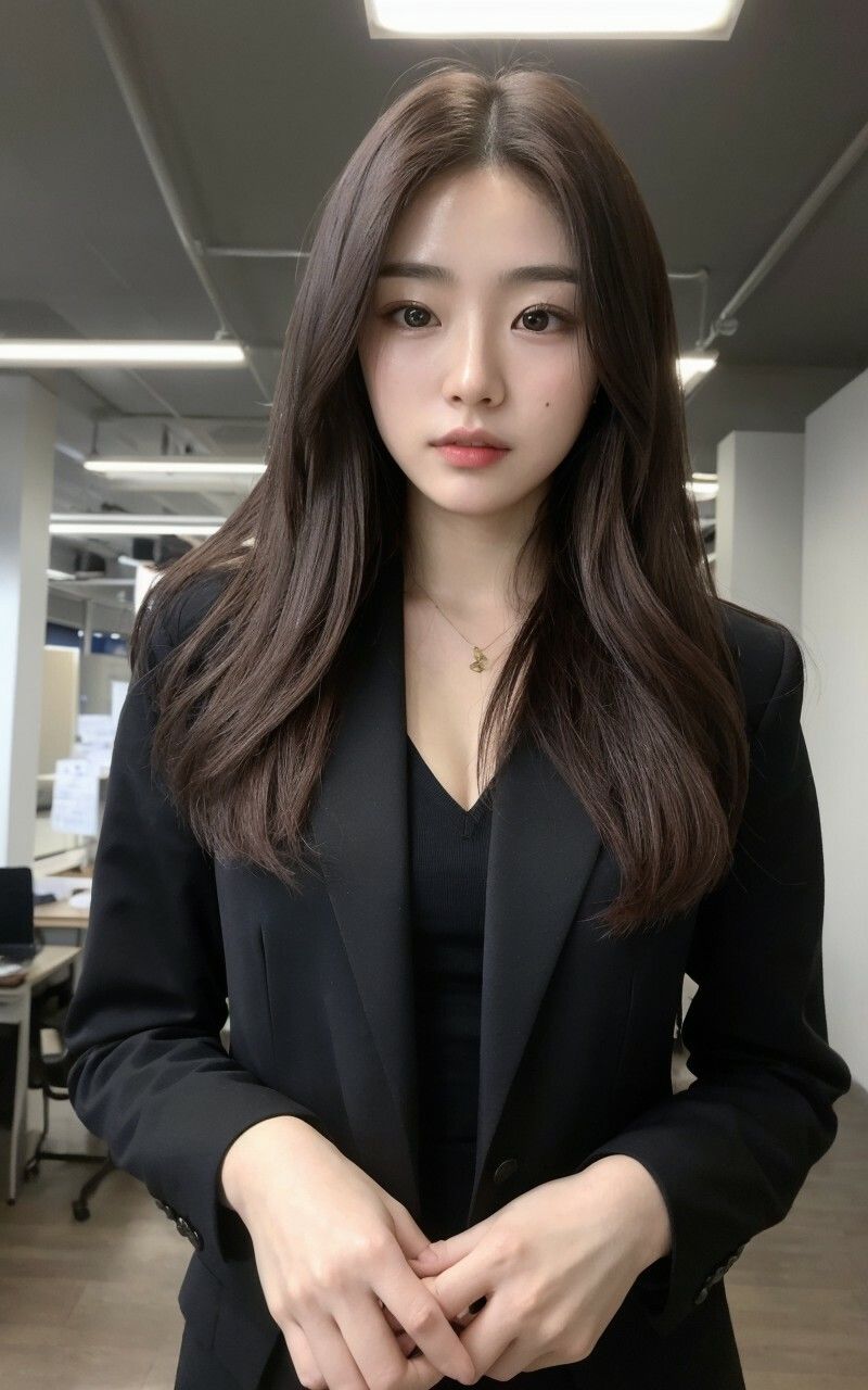 サンプル画像5:【美女名録】vol9.7  秘書の誘惑。冷たくても、惹かれてしまう。 198枚  【AIグラビア写真集】(AI美女制作参謀本部4課) [d_622768]