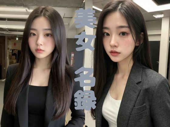 【美女名録】vol9.7  秘書の誘惑。冷たくても、惹かれてしまう。 198枚  【AIグラビア写真集】