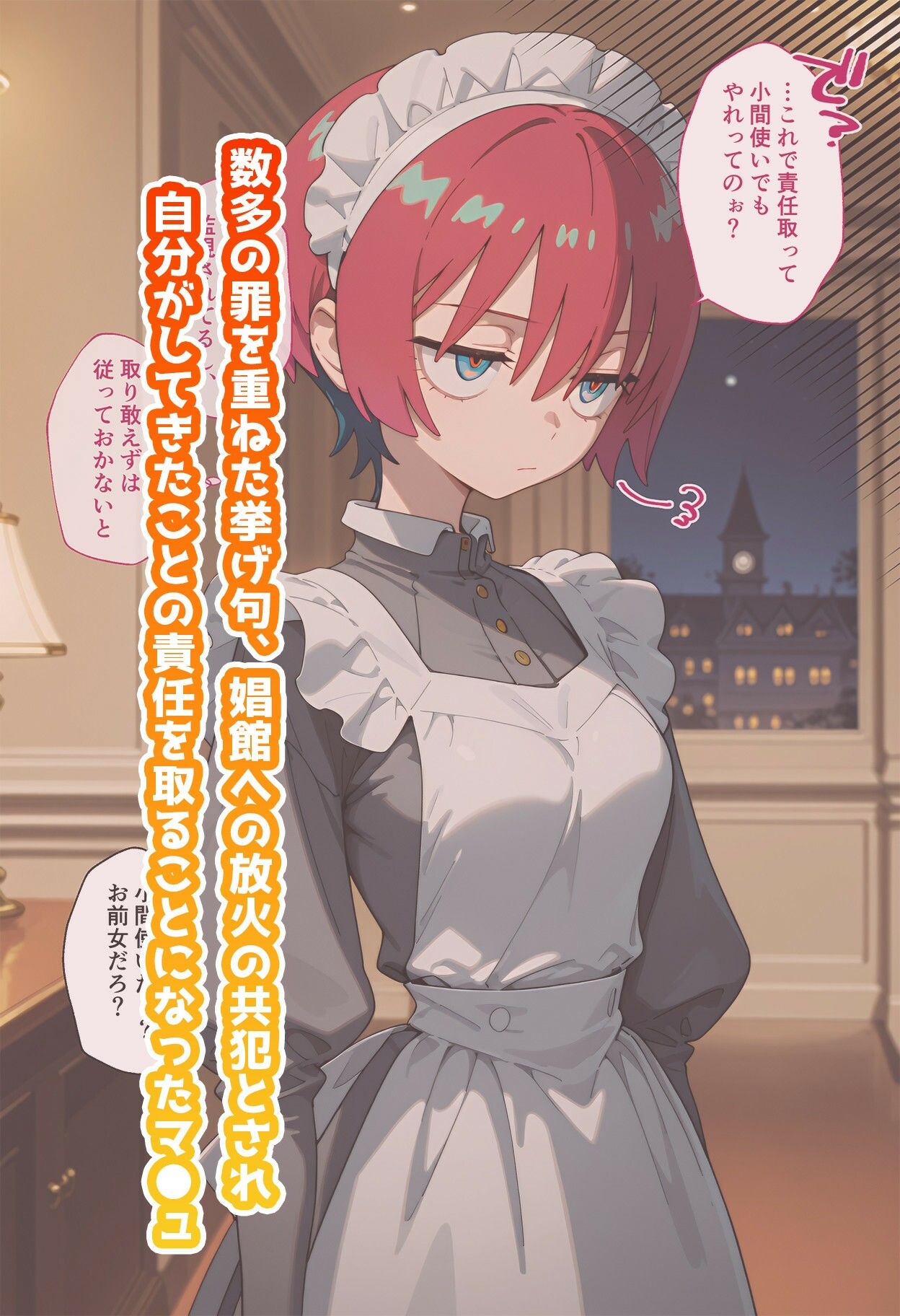 サンプル画像1:マ◯ュとママのいちばん長い日〜凶悪犯罪者とその母が娼館で罪を償う日々〜(わたあめ重工) [d_622844]