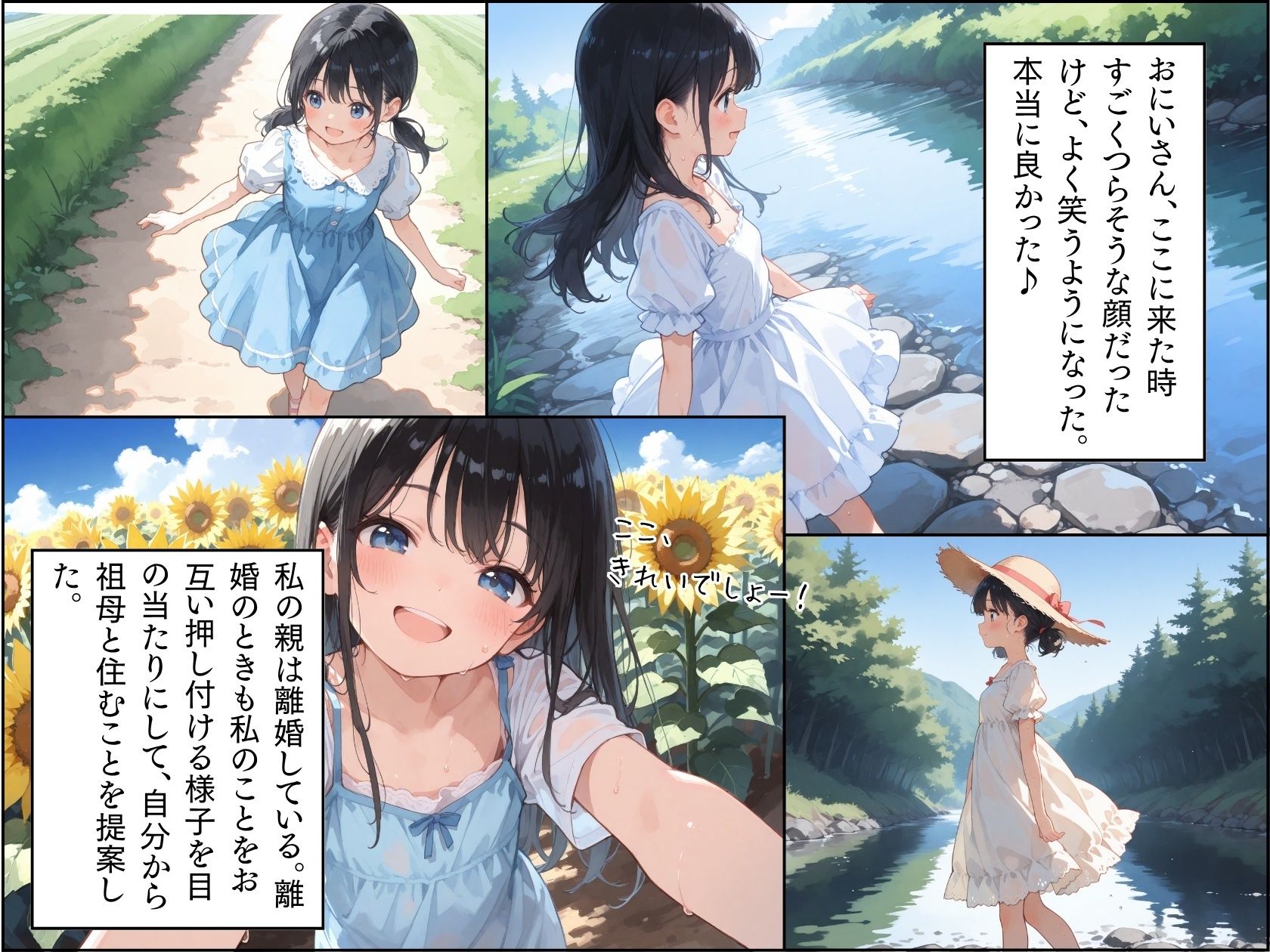 ある夏に田舎の民泊で出会った少女との話。後編4