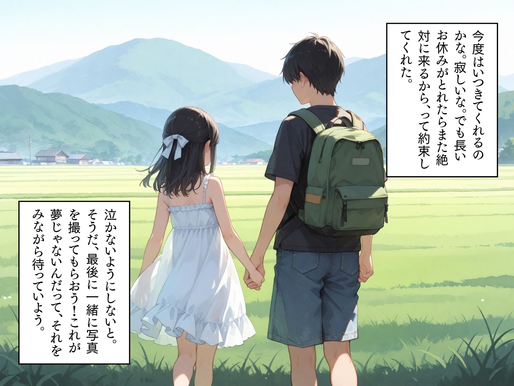 ある夏に田舎の民泊で出会った少女との話。後編10