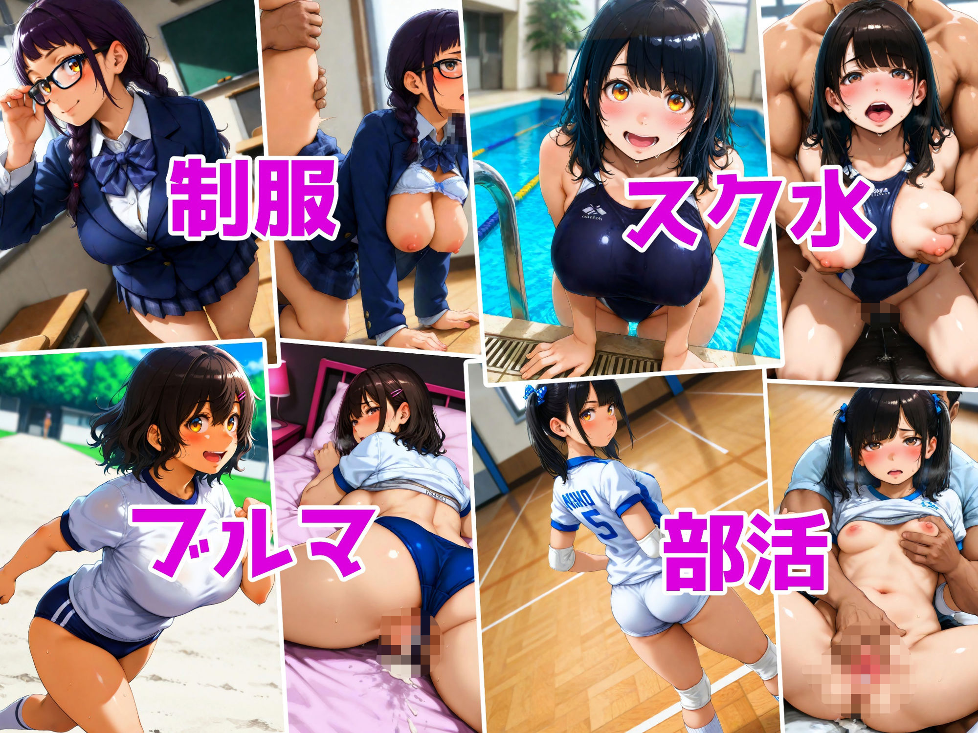 サンプル画像3:今日のJK 6月号(かりんとうランド) [d_622869]