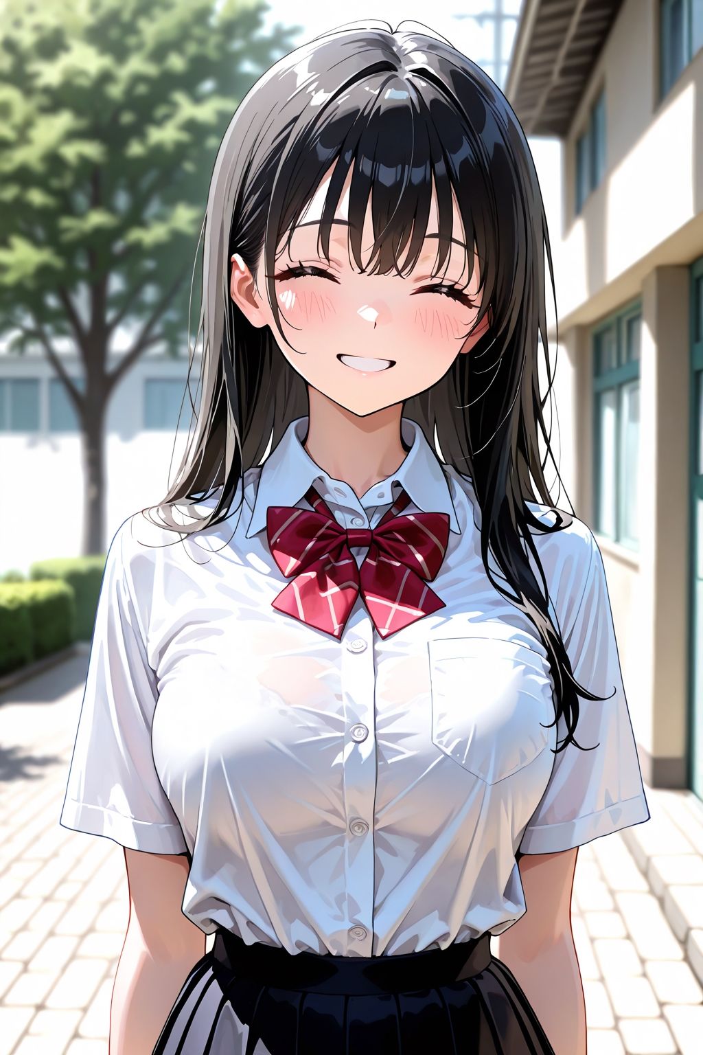 クラスの清楚ちゃんは、巨根男子との生ハメセッ○スがやめられない1