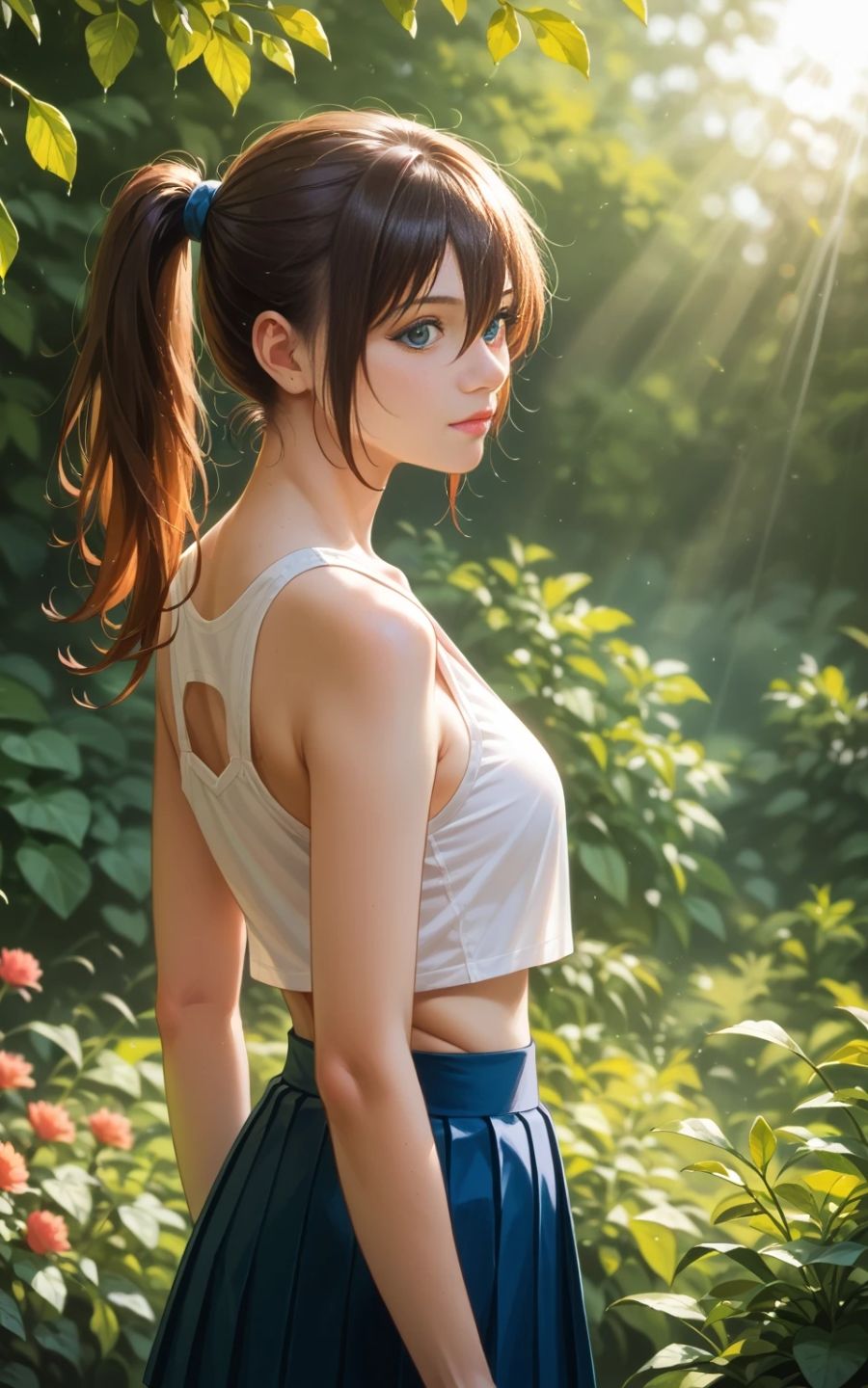 サンプル画像3:ポニーテールのとなり。(Cherry Boy) [d_622959]