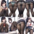 女子〇生の黒タイツパンチラ2【500枚】