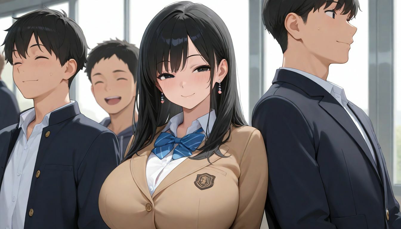 強気な委員長をSEX依存症にしてやった 画像1