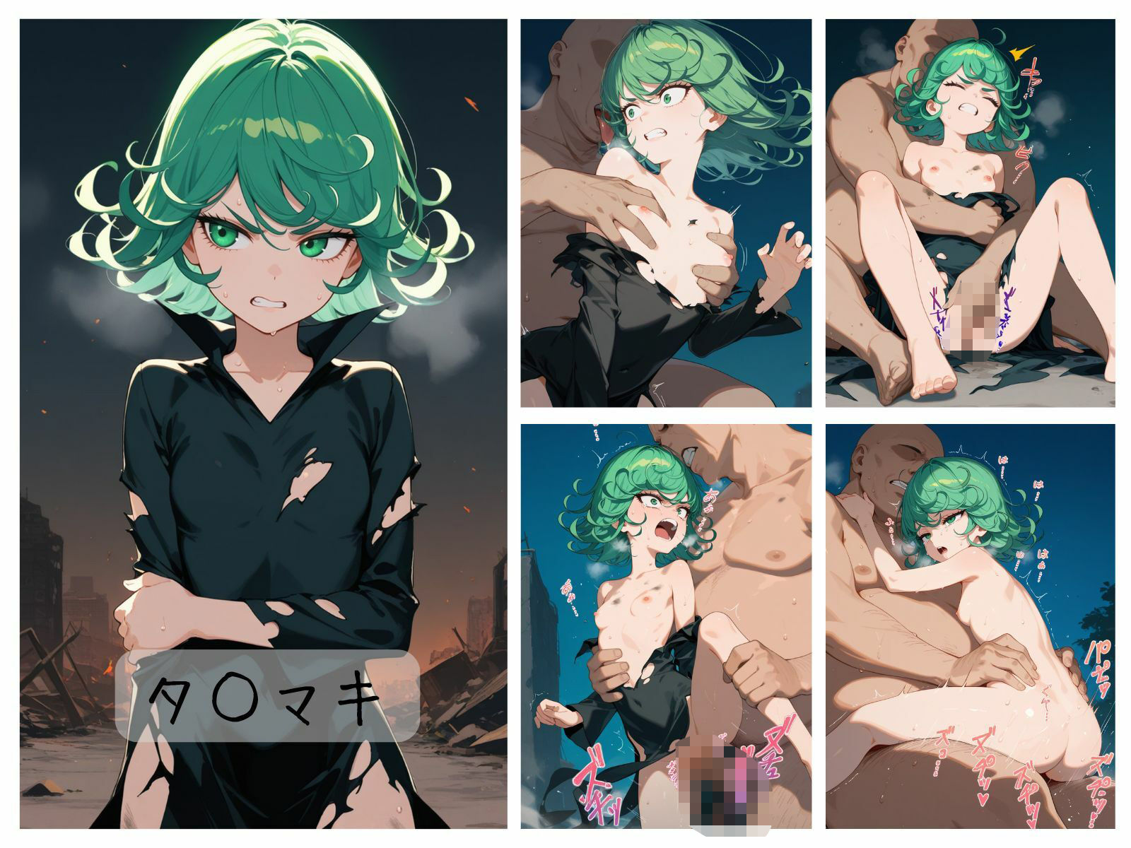 ワ〇パンマン敗北まとめ_3