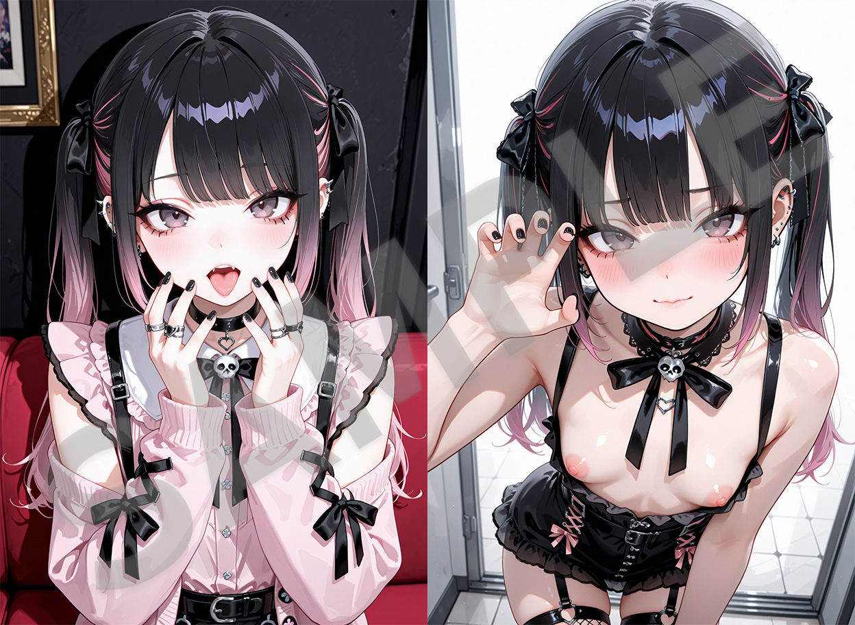 サンプル画像1:地雷系女子に溺れちゃう？(えーあい女の子) [d_623009]