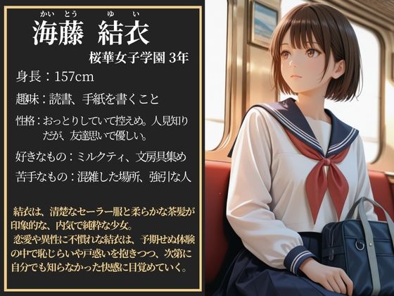 サンプル画像1:電車痴●  セーラー服の悲劇(ひみつ基地) [d_623042]