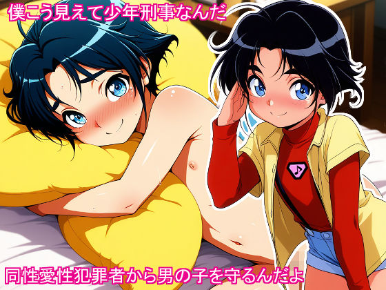 police boy 宝石少年 エロ画像2