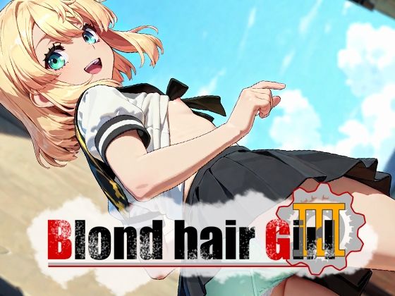 Blond hair Girl 03