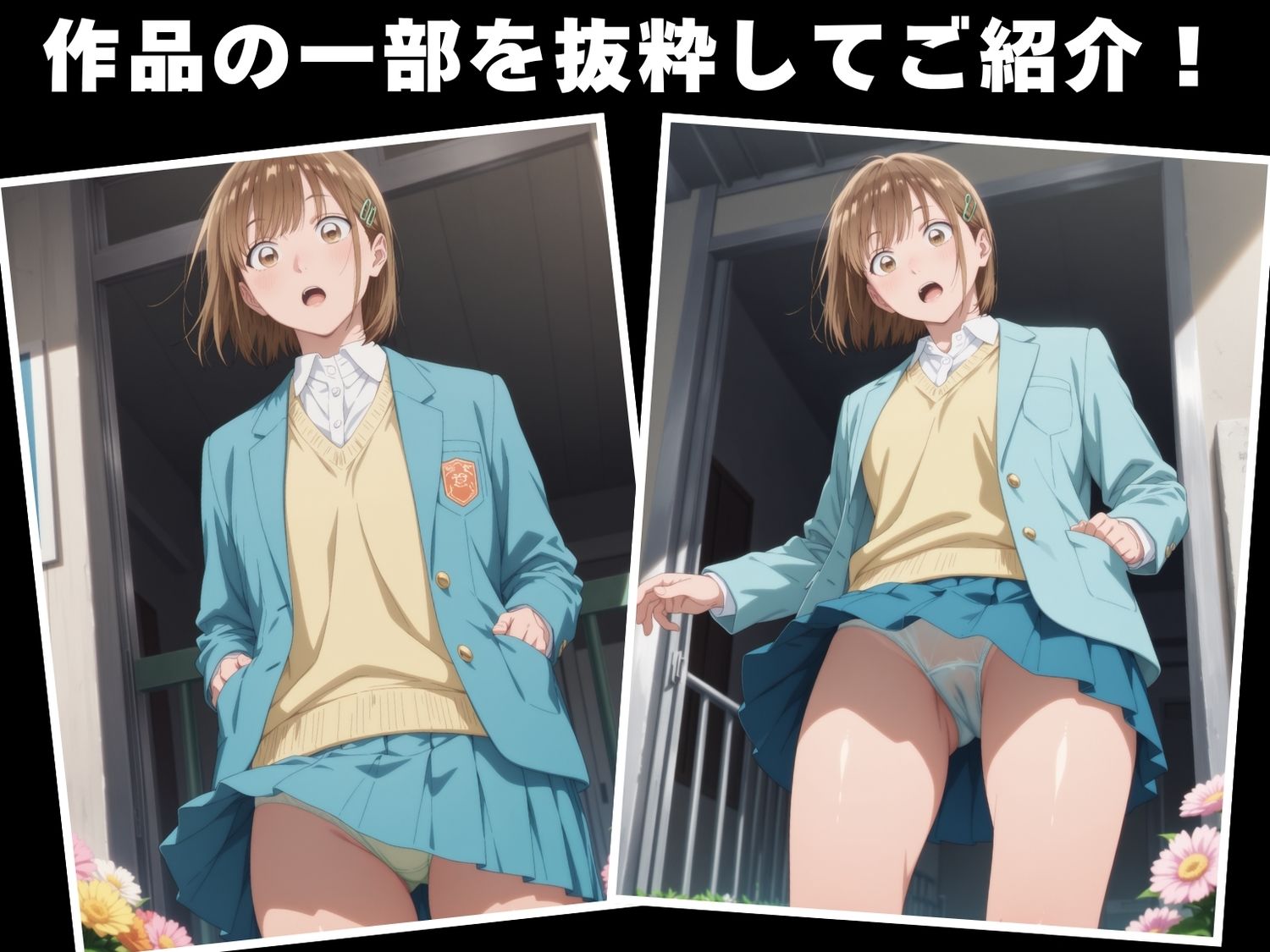 サンプル画像1:【種付け・催●】鹿● 千夏(ときめきダブルス) [d_623149]