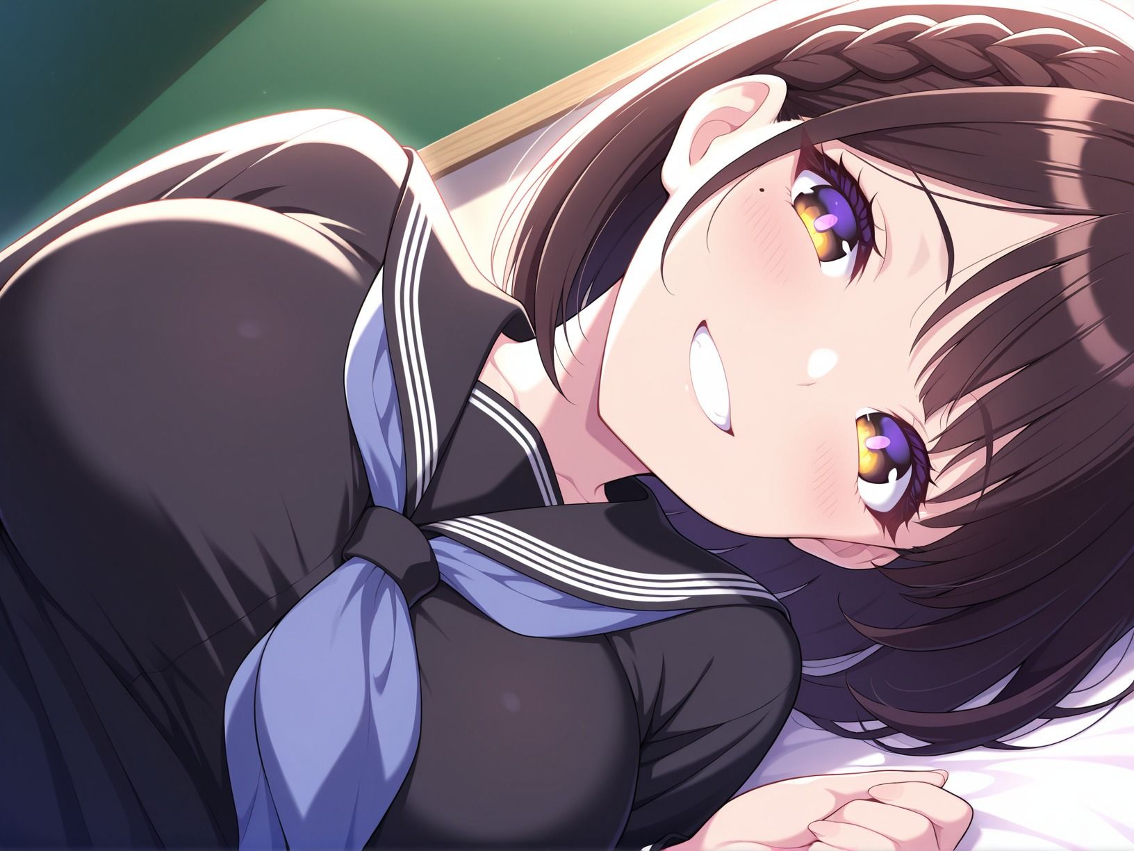 サンプル画像4:爆乳女子学園の学園祭〜挿入物語〜(にじいろ自転車) [d_623202]