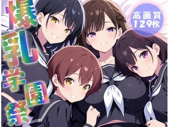 【無料エロ漫画】爆乳女子学園の学園祭〜挿入物語〜(にじいろ自転車) d_623202