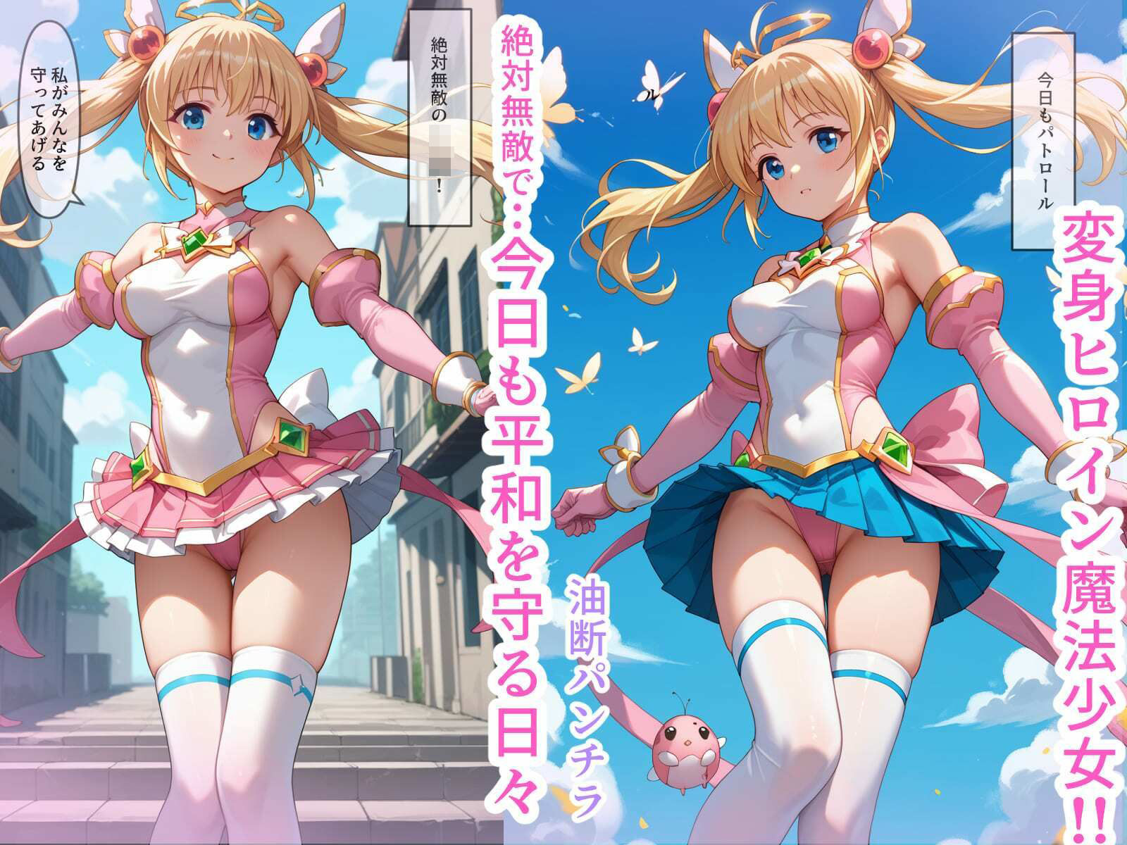 サンプル画像1:魔法少女エレナちゃんとおっさん蟻地獄(ちんげんさい) [d_623205]