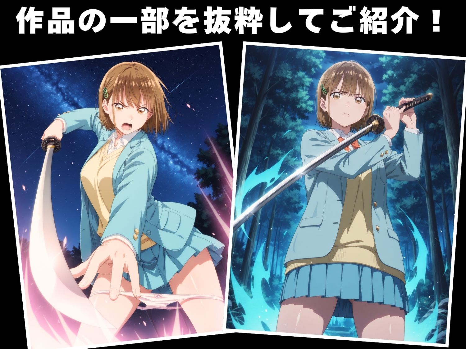 サンプル画像1:【完全敗北】鹿● 千夏(ときめきダブルス) [d_623282]