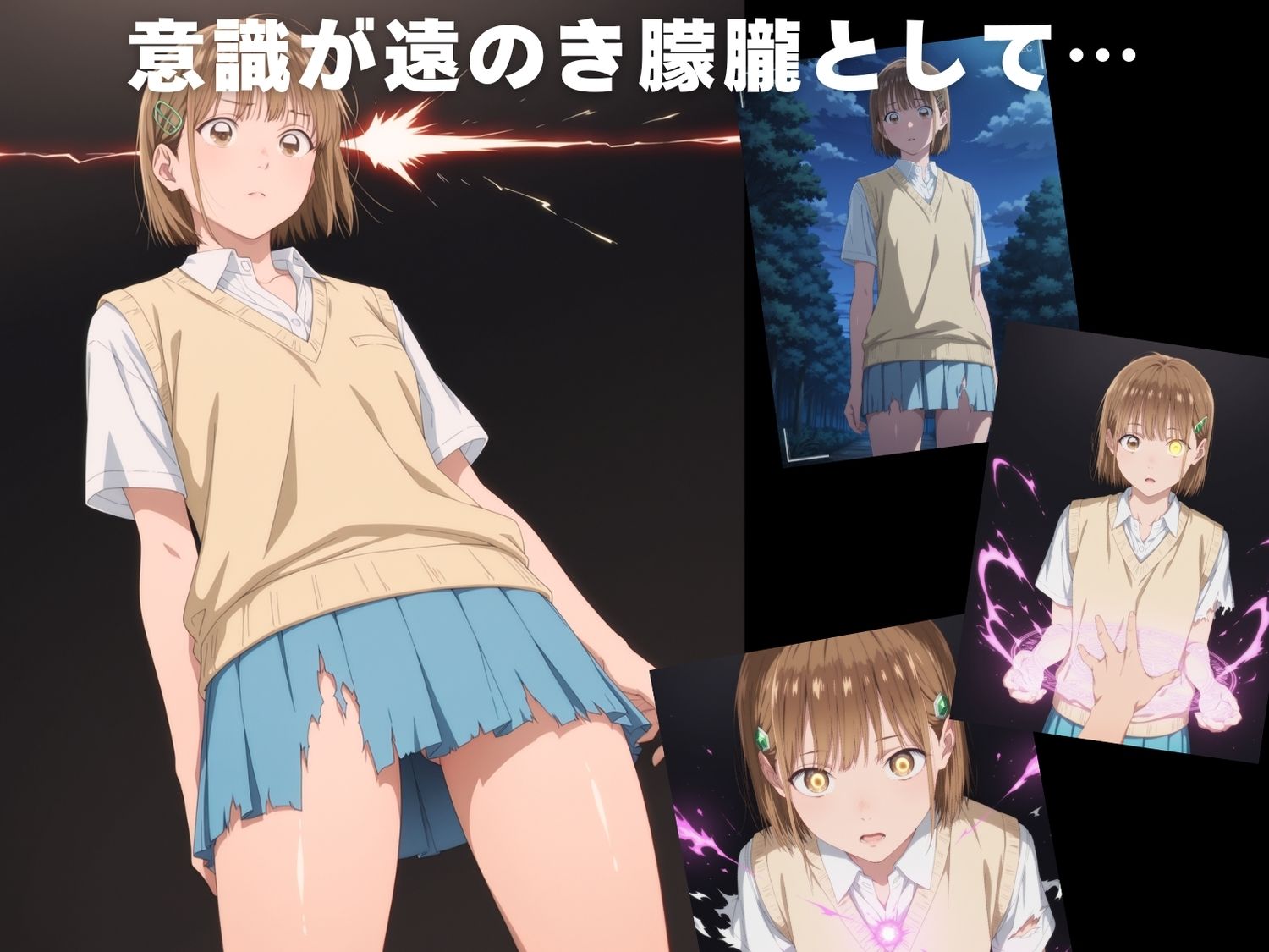 サンプル画像3:【完全敗北】鹿● 千夏(ときめきダブルス) [d_623282]