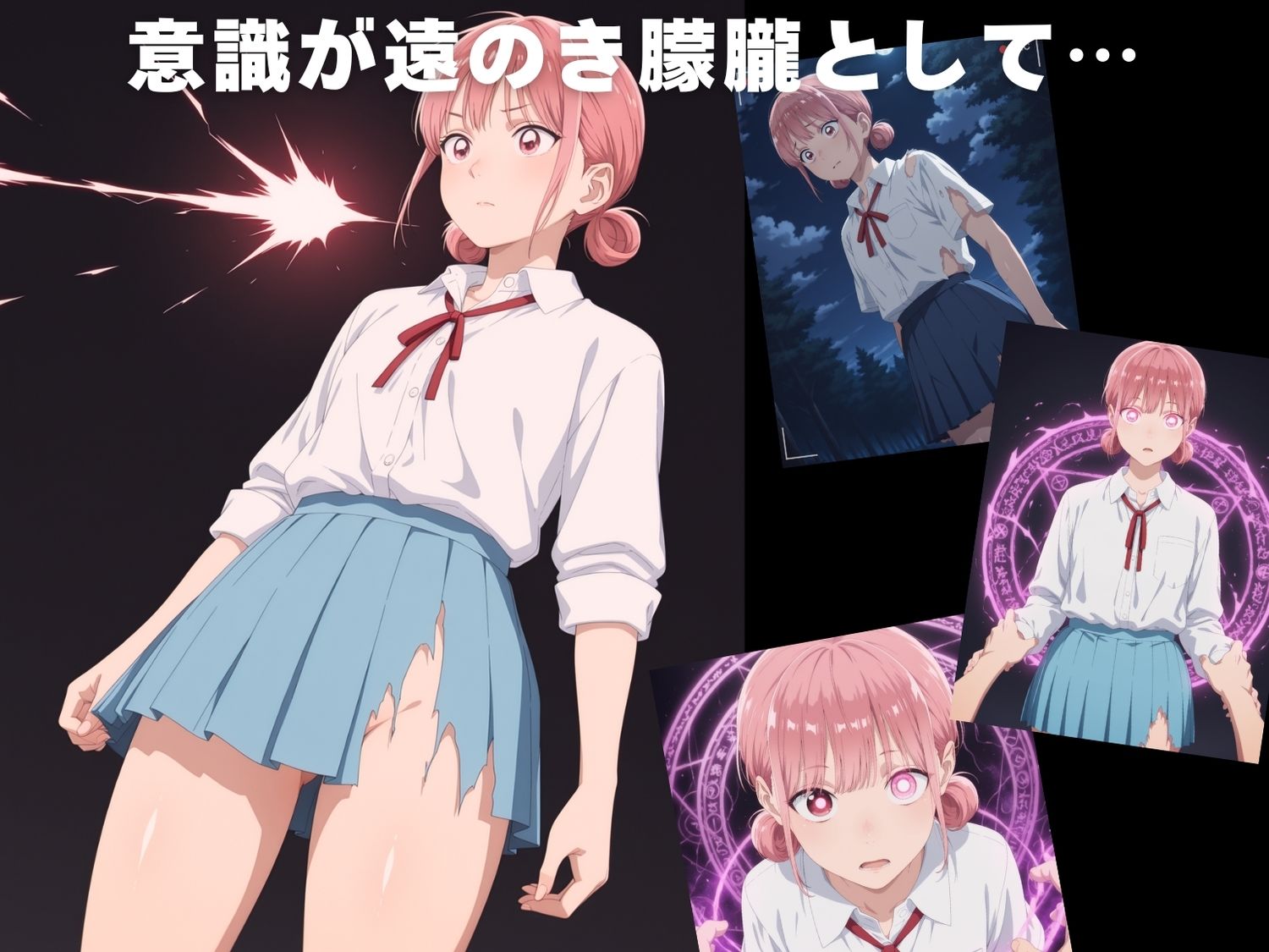 サンプル画像3:【完全敗北】蝶● 雛(ときめきダブルス) [d_623287]