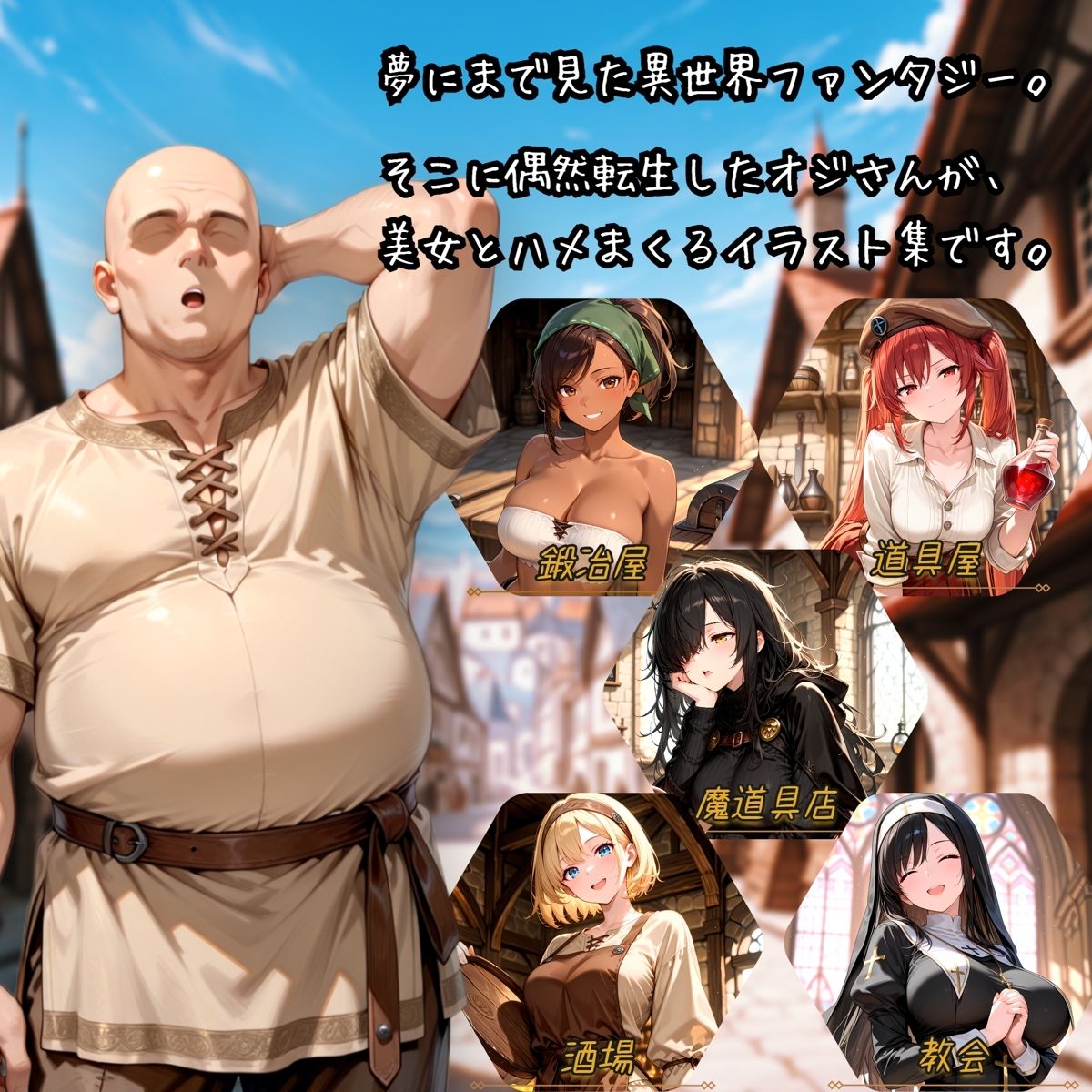 サンプル画像1:異世界行ったらハメまくる(ハルの遊び場) [d_623300]